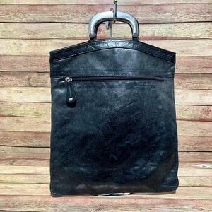 Antoni Black Leather Handbag